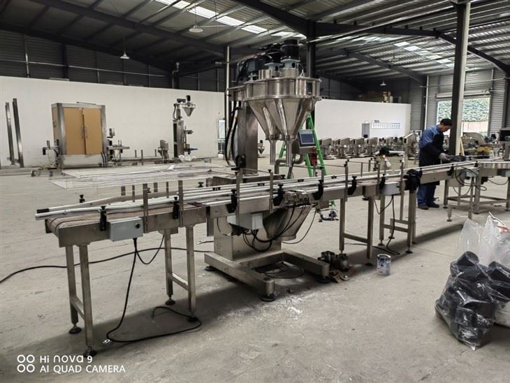 Dual Head Automatic Auger Filler For High Speed Powder Filling