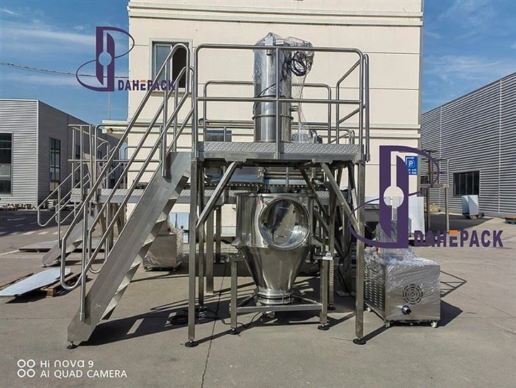 Ribbon Mixer With Load Cell-weighing System