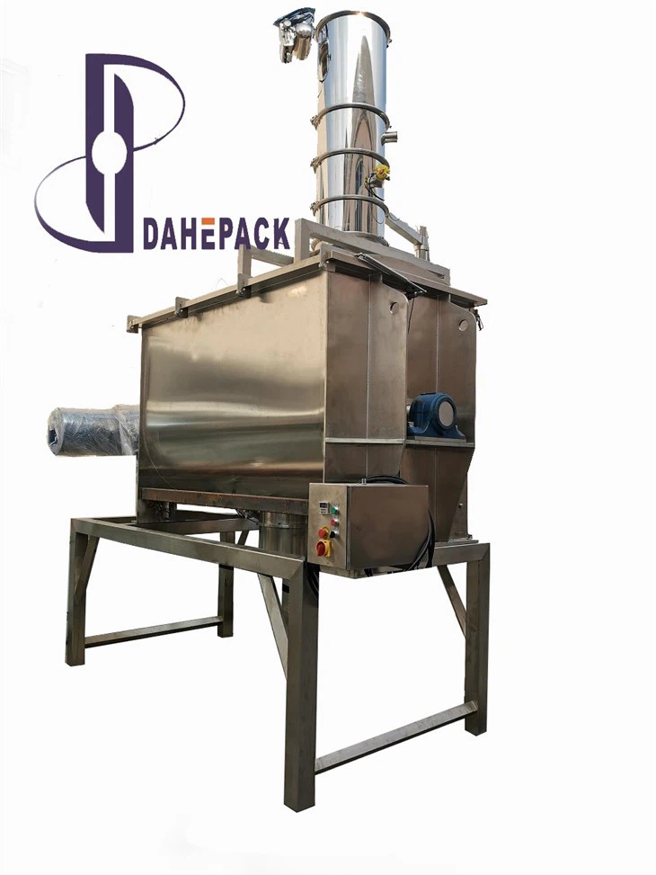 Ribbon Mixer With Load Cell-weighing System
